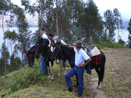 Randonnée d'Otavalo à l'Hacienda Cusin