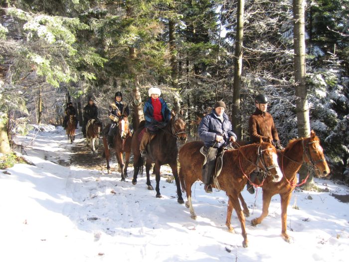Vacances à cheval dans les Monts Pieniny